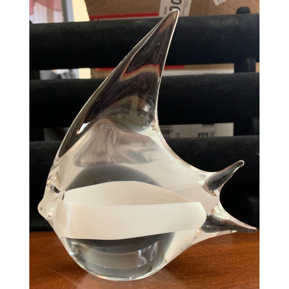 Murano Art Glass Angel Fish signed by Pucci Siguori‎ @ Canali Collection